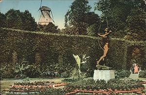 Bild des Verkufers fr Postkarte Carte Postale 41405874 Potsdam Sizilianischer Garten Bogenschuetze historische Windmuehle Pots zum Verkauf von Versandhandel Boeger