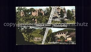 Postkarte Carte Postale 41572141 Pruemzurlay Naturpark Suedeifel Gasthaus Zur Burg Pruemzurlay