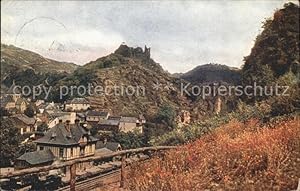 Seller image for Postkarte Carte Postale 41576203 Altenahr Burgruine Are Eisenbahn Serie Das Ahrtal in Farbenphotographie for sale by Versandhandel Boeger