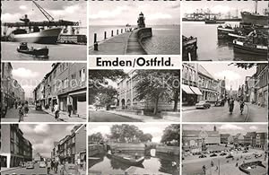 Der Emder Hafen  Hinrich Santjer 1955 Ostfriesland   Emden Schiffahrt 