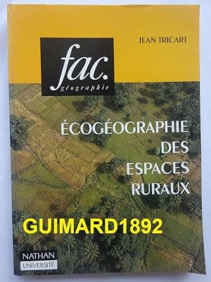 Ecogéographie des espaces ruraux