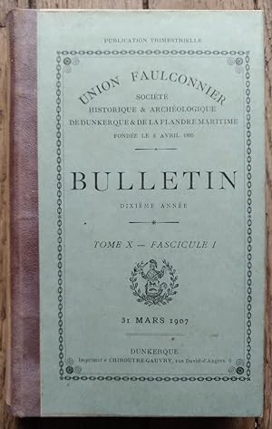 Note sur la FLORE MARITIME du Littoral Français de la mer du Nord - bulletin de l'Union FAULCONNI...