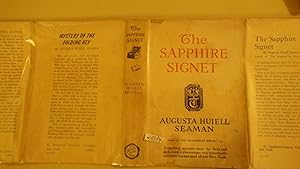 Bild des Verkufers fr THE SAPPHIRE SIGNET OR LASS OF RICHMOND HILL IN DUSTJACKET, THRILLING Mystery Story for boys & girls with historical mystery, set during the American Revolution zum Verkauf von Bluff Park Rare Books