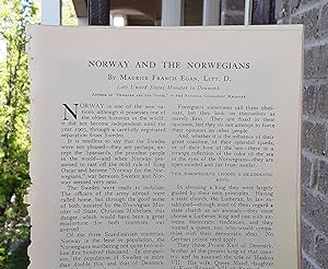 Bild des Verkufers fr Norway And The Norwegians zum Verkauf von Legacy Books II