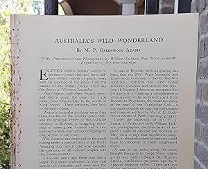 Image du vendeur pour Australia's Wild Wonderland mis en vente par Legacy Books II