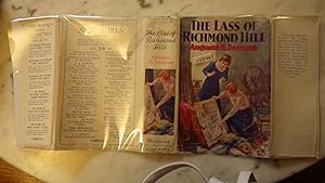 Seller image for The Lass of Richmond Hill In Color Dustjacket, or AKA sapphire signet, A precursor of the Nancy Drew stories,, Telling how 4 Girls Decipher the strange Symbols they find in Old Account Book for sale by Bluff Park Rare Books