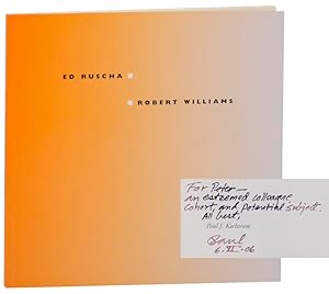 Bild des Verkufers fr Two Artists Two Worlds: The Drawings of Ed Ruscha and Robert Williams (Signed First Edition) zum Verkauf von Jeff Hirsch Books, ABAA