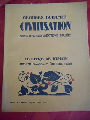 Image du vendeur pour Civilisation - 50 bois originaux de Raymond Thiolliere mis en vente par Frederic Delbos