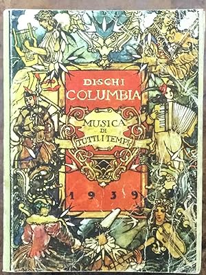 Dischi Columbia catalogo generale 1939