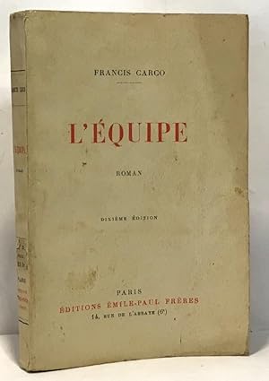 Seller image for L'quipe (10e dition) for sale by crealivres