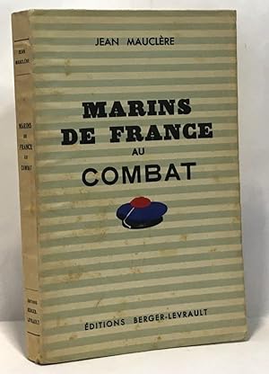 Seller image for Marins de France au combat for sale by crealivres