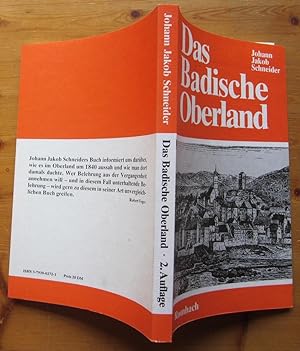 Image du vendeur pour Das Badische Oberland. Nachdruck der Ausgabe Lrrach 1841. mis en vente par Antiquariat Roland Ggler