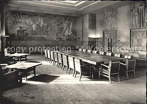 Seller image for Postkarte Carte Postale 11654020 Geneve GE Palais des Nations Salle de Commission Fresques de Carl Hugin for sale by Versandhandel Boeger