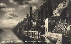 Seller image for Postkarte Carte Postale 11682806 Oria Lago di Lugano Piccolo Mondo Antico Lugano for sale by Versandhandel Boeger