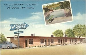 Bild des Verkufers fr Postkarte Carte Postale 11688325 Las Cruces New Mexico Del Prado Motel Swimming Pool zum Verkauf von Versandhandel Boeger