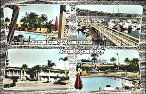 Seller image for Postkarte Carte Postale 11696807 San Diego California Kona Inn Shelter Island for sale by Versandhandel Boeger