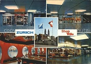 Postkarte Carte Postale 11702115 Zuerich Shop Ville Zuerich