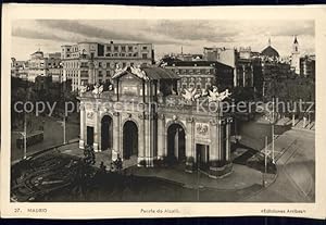 Postkarte Carte Postale 11717429 Madrid Spain Puerta de Alcala