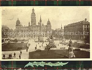 Bild des Verkufers fr Postkarte Carte Postale 11732384 Glasgow George Square Monument Glasgow zum Verkauf von Versandhandel Boeger