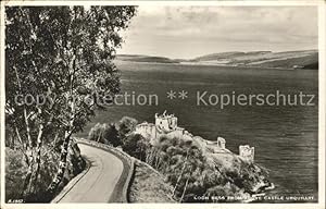 Postkarte Carte Postale 11732663 Loch Ness Inverness Nairn Lake view from above Castle Urquhart I...