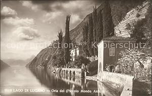 Seller image for Postkarte Carte Postale 11747473 Oria Lago di Lugano Piccolo Mondo Antico Lugano for sale by Versandhandel Boeger