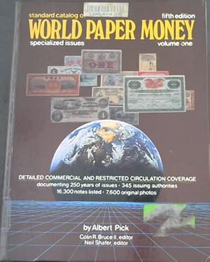 Bild des Verkufers fr Standard catalog of world paper money (volume 1 only) zum Verkauf von Chapter 1