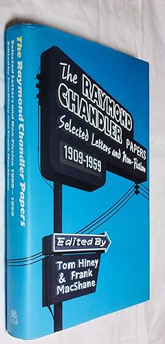 Seller image for The Raymond Chandler Papers: Selected Letters of and Non-fiction 1909-1959 for sale by Hadwebutknown