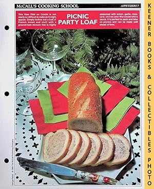 McCall's Cooking School Recipe Card: Appetizers 7 - Ham Pate en Croute : Replacement McCall's Re...