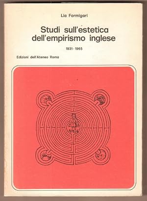 Bild des Verkufers fr Studi sull' estetica dell' empirismo inglese 1931 - 1965. zum Verkauf von Antiquariat Neue Kritik