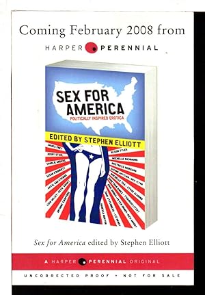 Seller image for SEX FOR AMERICA: Politically Inspired Erotica. for sale by Bookfever, IOBA  (Volk & Iiams)