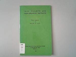 Bild des Verkufers fr Irish dialects and Irish-speaking districts : 3 lectures. zum Verkauf von Antiquariat Bookfarm