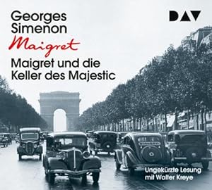 Seller image for Maigret und die Keller des Majestic, 4 Audio-CDs : 20. Fall. Ungekrzte Lesung mit Walter Kreye (4 CDs) for sale by AHA-BUCH GmbH