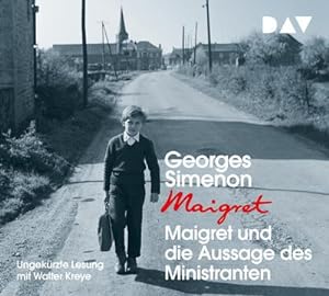 Seller image for Maigret und die Aussage des Ministranten, 1 Audio-CD : 99. Fall. Ungekrzte Lesung mit Walter Kreye (1 CD) for sale by AHA-BUCH GmbH