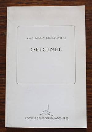 Seller image for E.O. Envoi Auteur - ORIGINEL - Y. Mabin-Chenneviere - 1976 for sale by Bouquinerie Spia