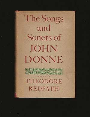 Bild des Verkufers fr The Songs and Sonets of John Donne zum Verkauf von Rareeclectic