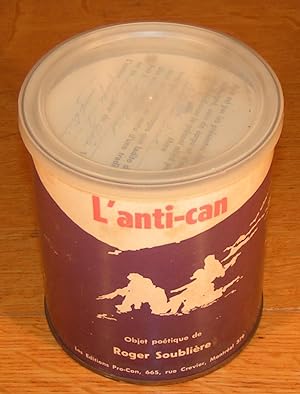 L’ANTI-CAN (objet poétique)