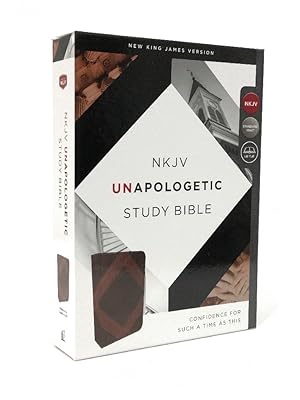 Seller image for NKJV, Unapologetic Study Bible, Leathersoft, Brown, Red Letter Edition: Confidence for Such a Time As This for sale by Queen City Books