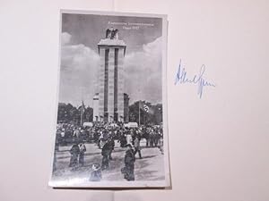 Spandauer Tagebücher *SIGNIERT*Mit Postkarte von Speers Pavillon in Paris