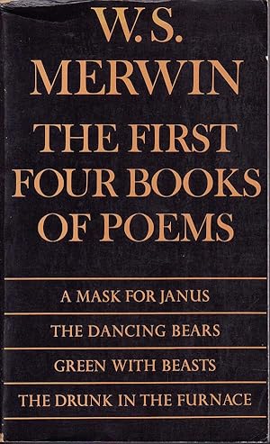 Bild des Verkufers fr The First Four Books of Poems zum Verkauf von Badger Books