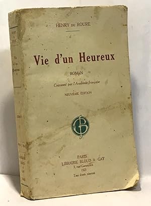 Seller image for Vie d'un heureux - 9e dition for sale by crealivres