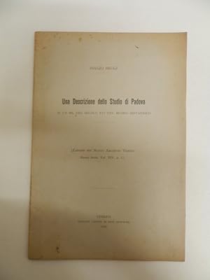 Una descrizione dello Studio di Padova in un ms. del secolo XVI del museo britannico