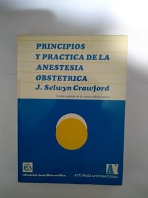 Principios y practica de la anestesia obstetrica