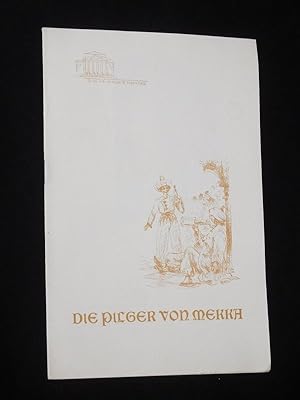 Seller image for Programmheft 3 Das Meininger Theater 1960/61. DIE PILGER VON MEKKA von Christoph Willibald Gluck. Regie: Albert R. Pasch, musikal. Ltg.: Hans-Joachim Schwiezke, Kostme: Edith Mai/ Walter Flomann. Mit Rudi Hintersdorf, Karl-Heinz Koch, Gnther Hofmann, Friedrich Dring, Helmut Hansmann, Brigitte Berger-Fehr, Eva-Maria Linke, Lola Gnnel, Helga Hofmann for sale by Fast alles Theater! Antiquariat fr die darstellenden Knste