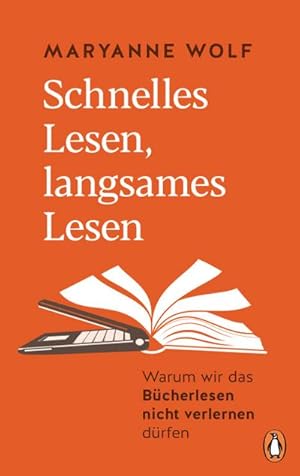 Seller image for Schnelles Lesen, langsames Lesen : Warum wir das Bcherlesen nicht verlernen drfen for sale by AHA-BUCH GmbH