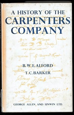 Imagen del vendedor de A History of The Carpenters Company a la venta por Trafford Books PBFA