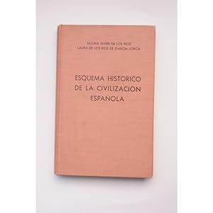 Seller image for Esquema histrico de la civilizacin espaola for sale by LIBRERA SOLAR DEL BRUTO