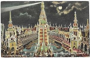 Seller image for Coney Island.- Luna Park at night 1906 Illust. for sale by LLEIXIULLIBRES