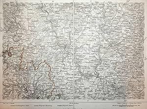 WÜRZBURG (=BLATT Nr.: 201; G. D. Reymann's topographische Special-Karte