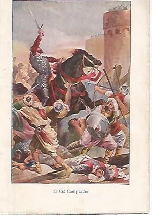 Bild des Verkufers fr LAMINA 13781: El Cid Campeador zum Verkauf von EL BOLETIN