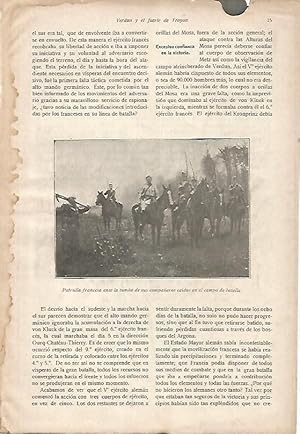 Seller image for LAMINA 13740: Patrulla francesa ante la tumba de soldados muertos en batalla for sale by EL BOLETIN